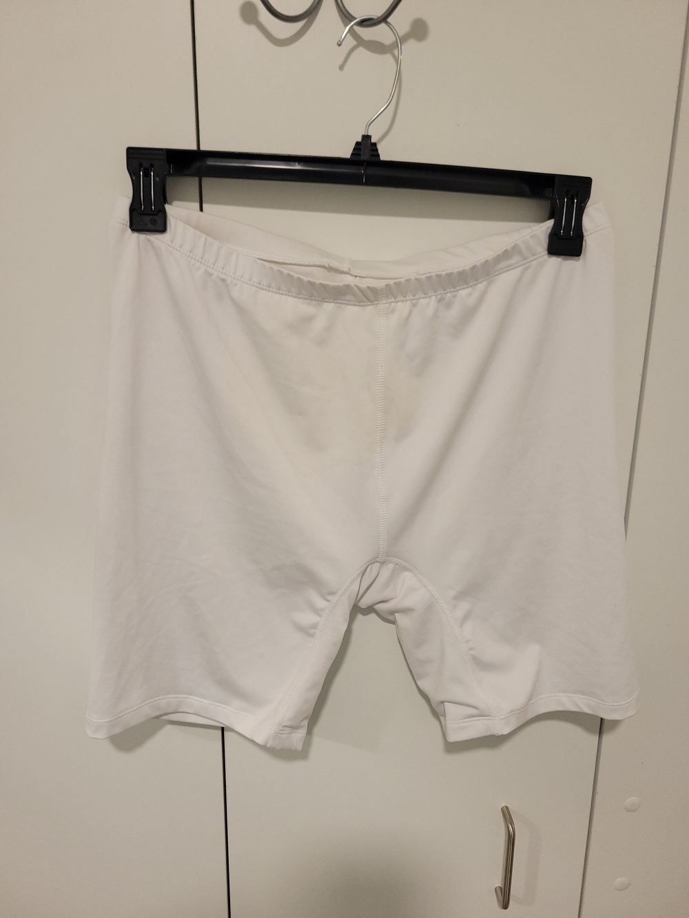 bcg White Women's Bike Shorts - Stretch Activewear